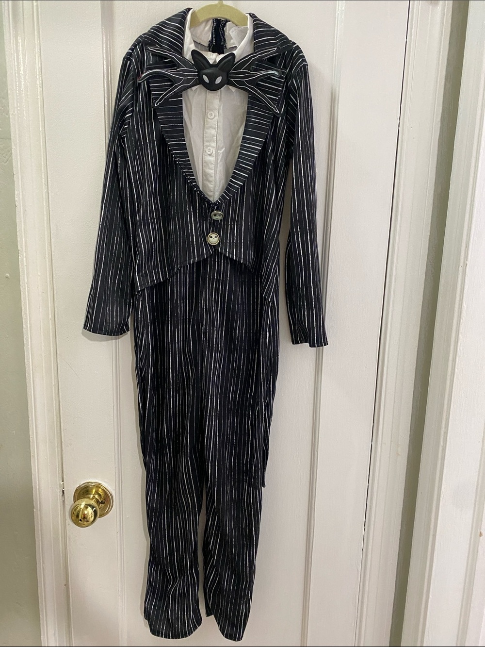 Jack Skellington Kids Costume Medium - The Nightmare Before Christmas